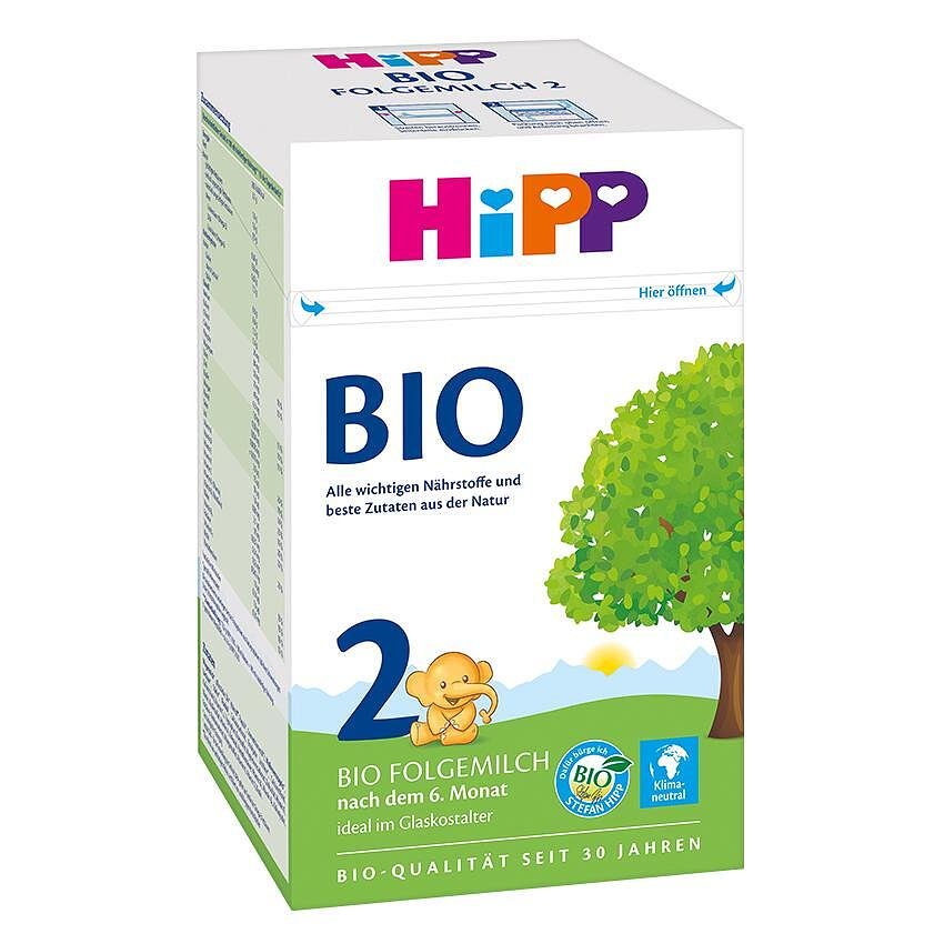 HiPP Адаптирано органично мляко за кърмачета BIO 2 600 гр.