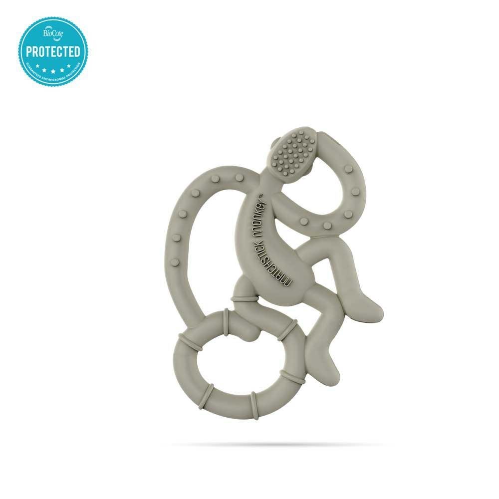 Matchstick Monkey Mini Monkey Teether чесалка с апликатор - Grey