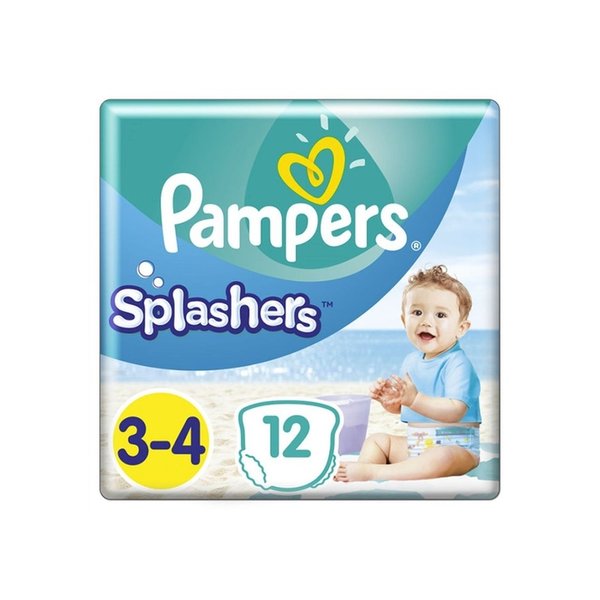 Pampers Бебешки пелени бански Midi S3 12 бр.