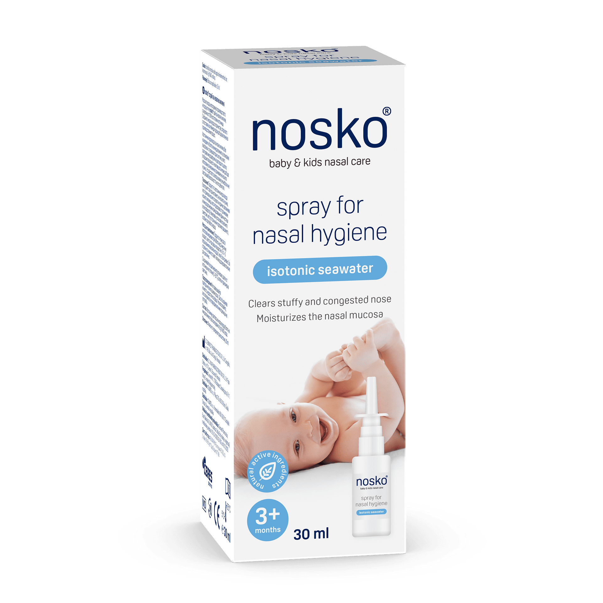 Nosko Baby Изотоничен разтвор - Спрей за нос 30 мл. Вис Виталис