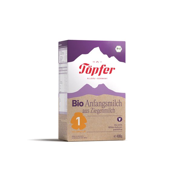 Topfer Lactana Bio 1 Козе мляко за кърмачета 0+м 400 г