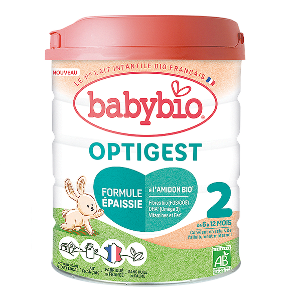 Babybio Био Преходно мляко OPTIGEST 2 след 6-12 месеца 800г