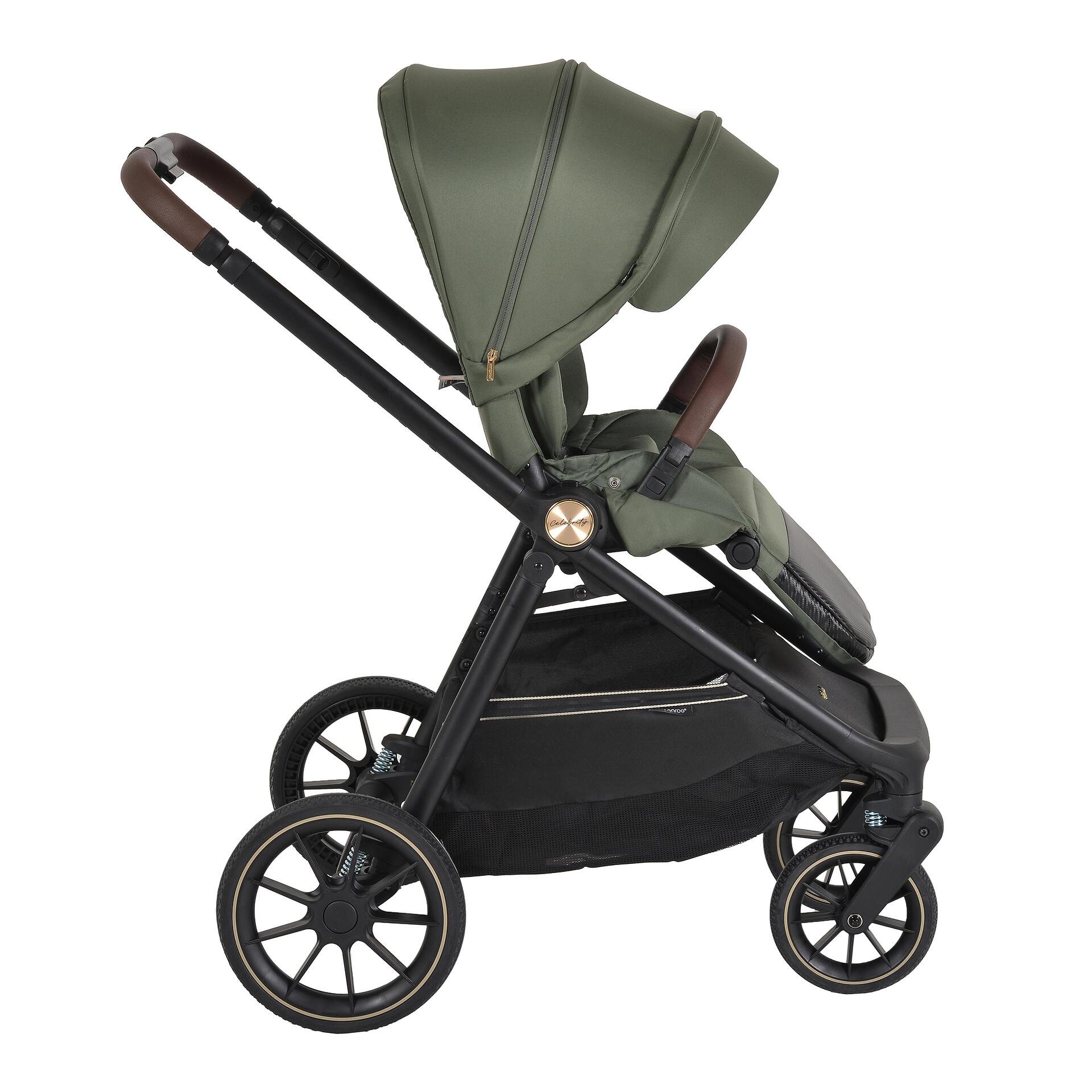 Cangaroo Комбинирана количка 2 в 1 Celebrity Deep green 112329