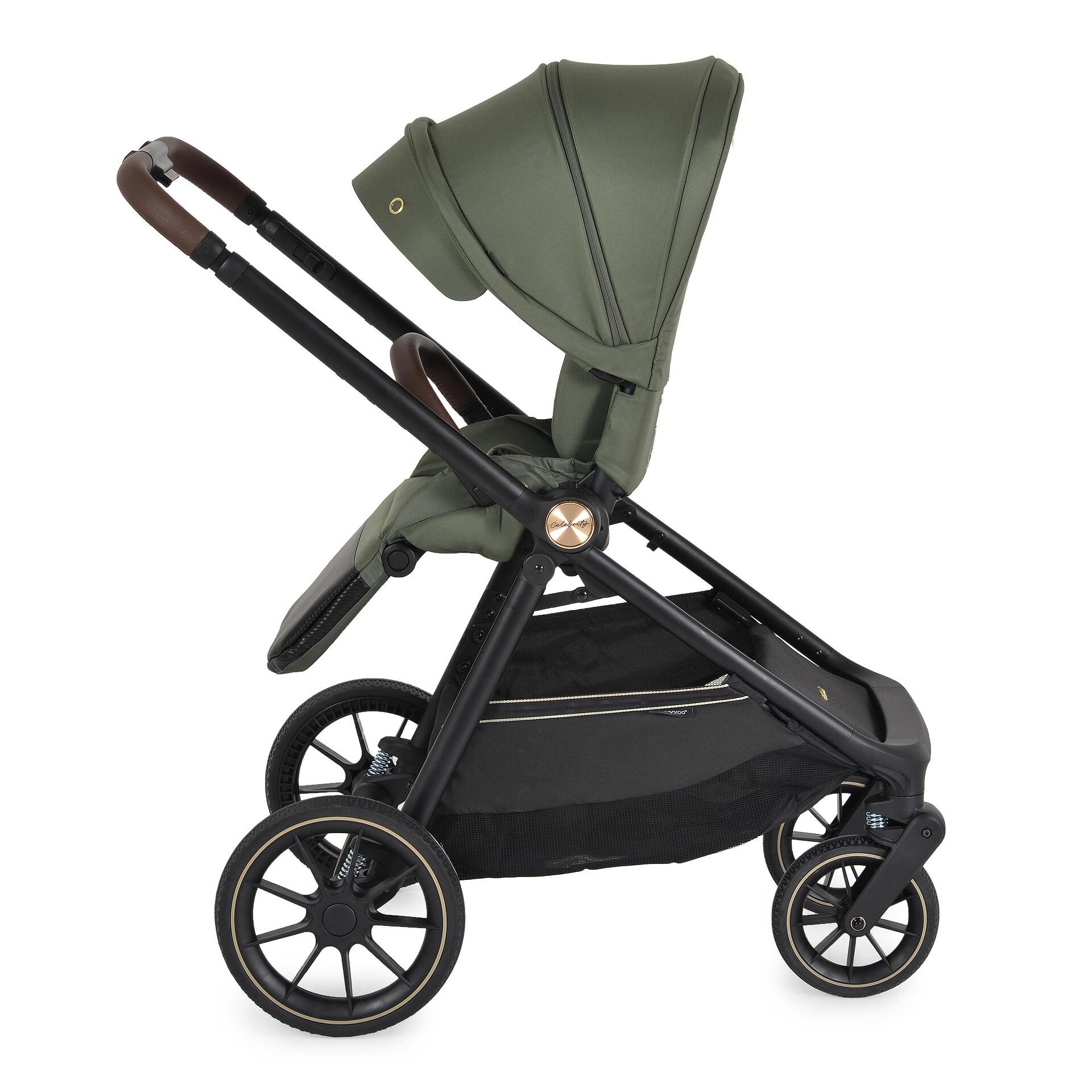 Cangaroo Комбинирана количка 2 в 1 Celebrity Deep green 112329