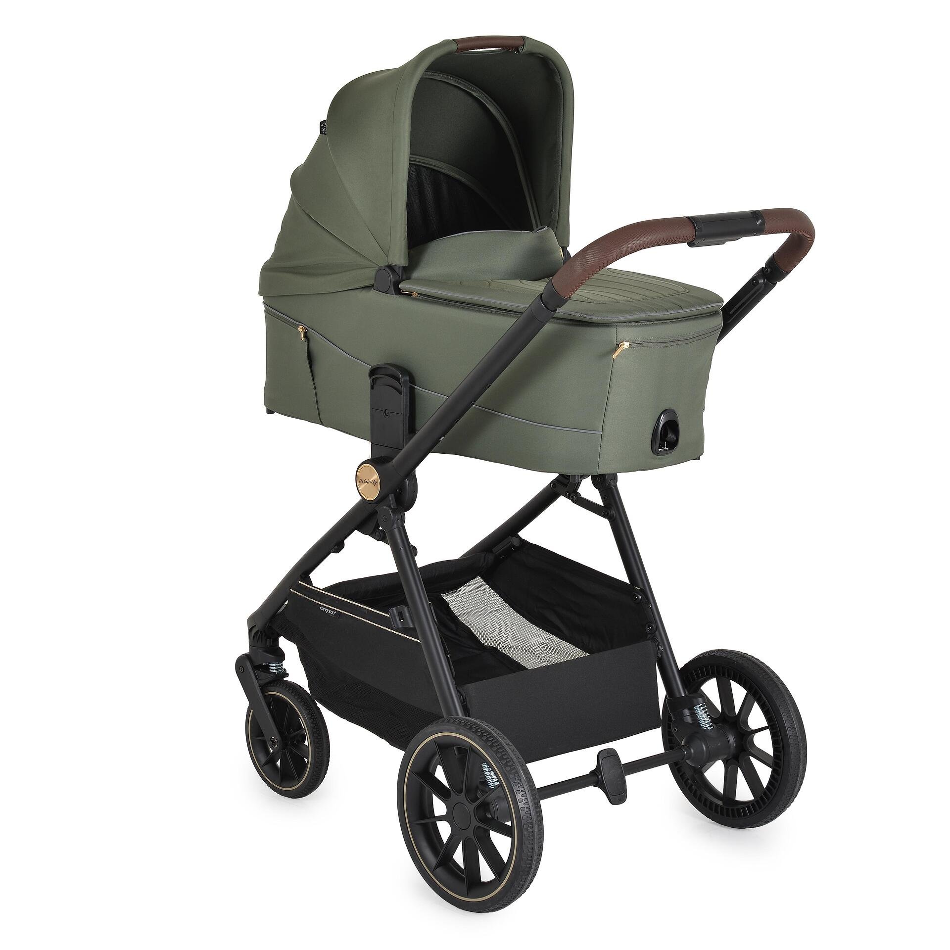 Cangaroo Комбинирана количка 2 в 1 Celebrity Deep green 112329