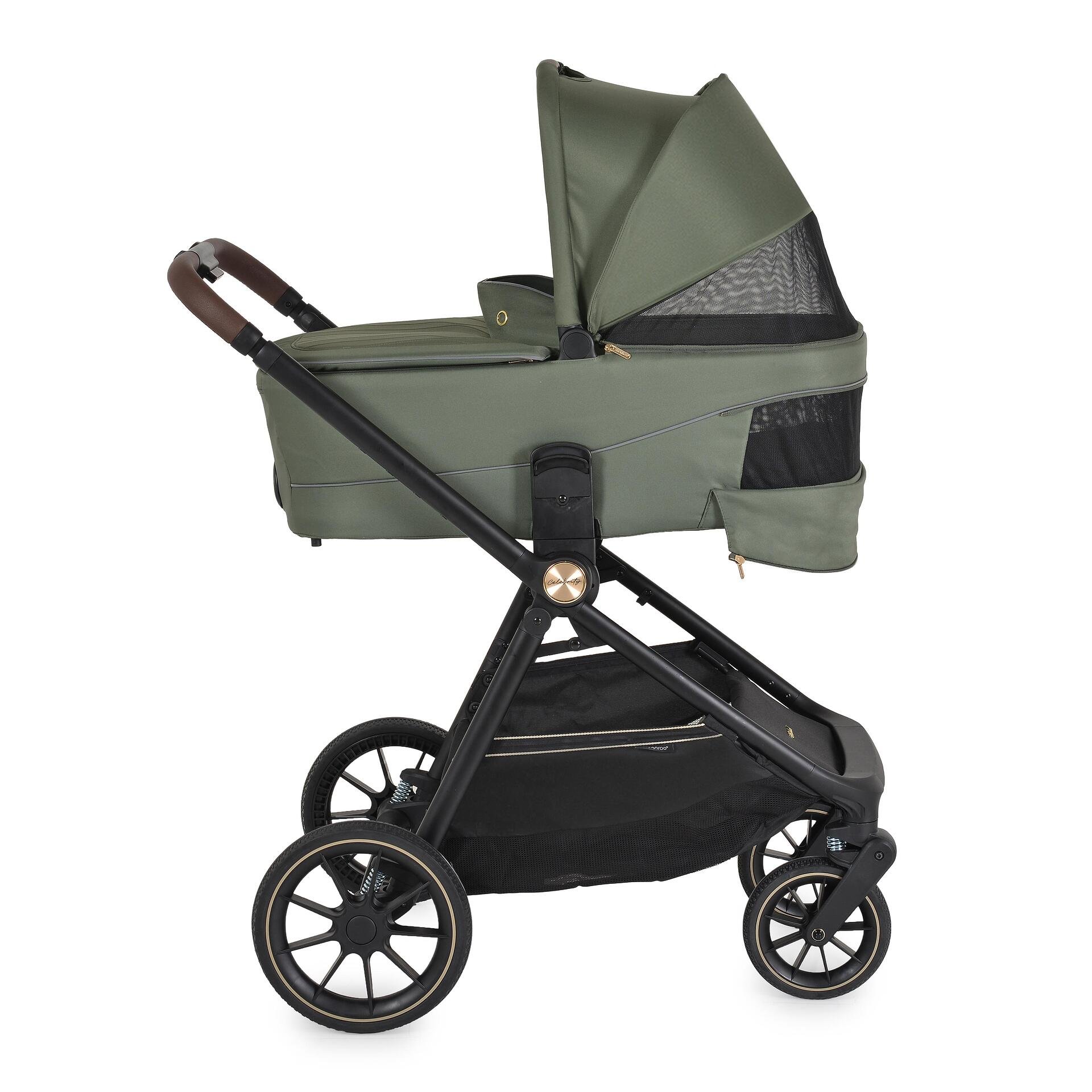 Cangaroo Комбинирана количка 2 в 1 Celebrity Deep green 112329